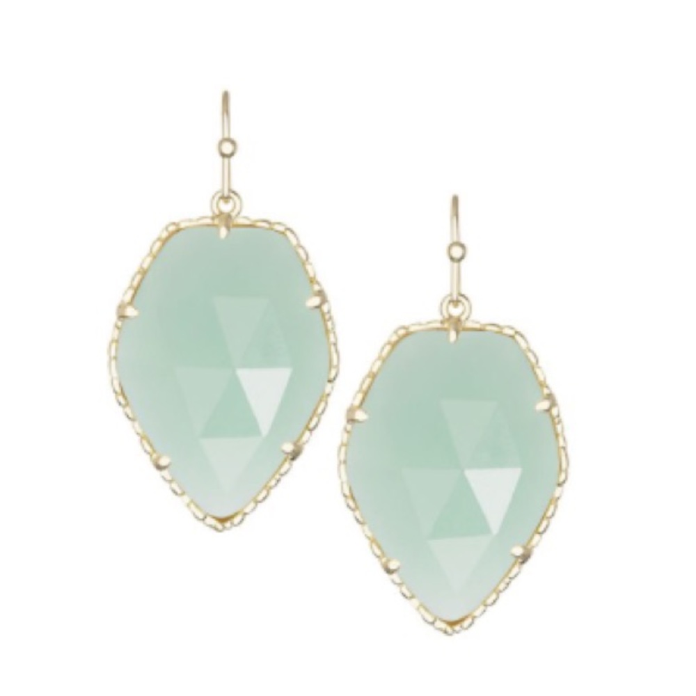 Kendra Scott Corley celadon earrings